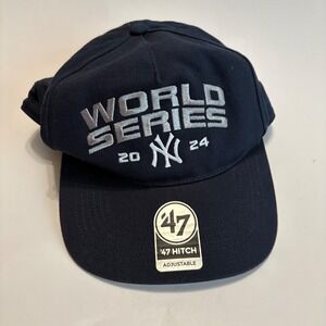 New York Yankees World Series 2024 '47 Hitch Adjustable Hat Baseball Cap‎